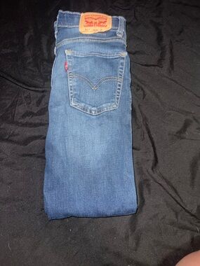 Levi's Kids 511 Slim Jeans in Dark Blue Denim